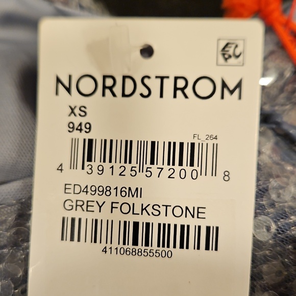 💕OPEN EDIT💕 Sequin Sleeveless Slipdress ~ Metallic Grey Folkstone XS NWT - Picture 15 of 16